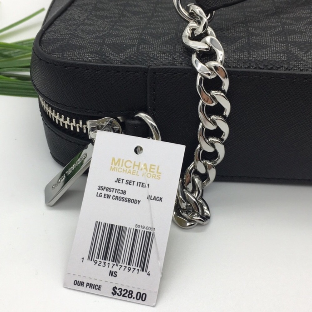 MICHAEL KORS JET SET ITEM LG EW CROSSBODY … - Picture 5 of 8